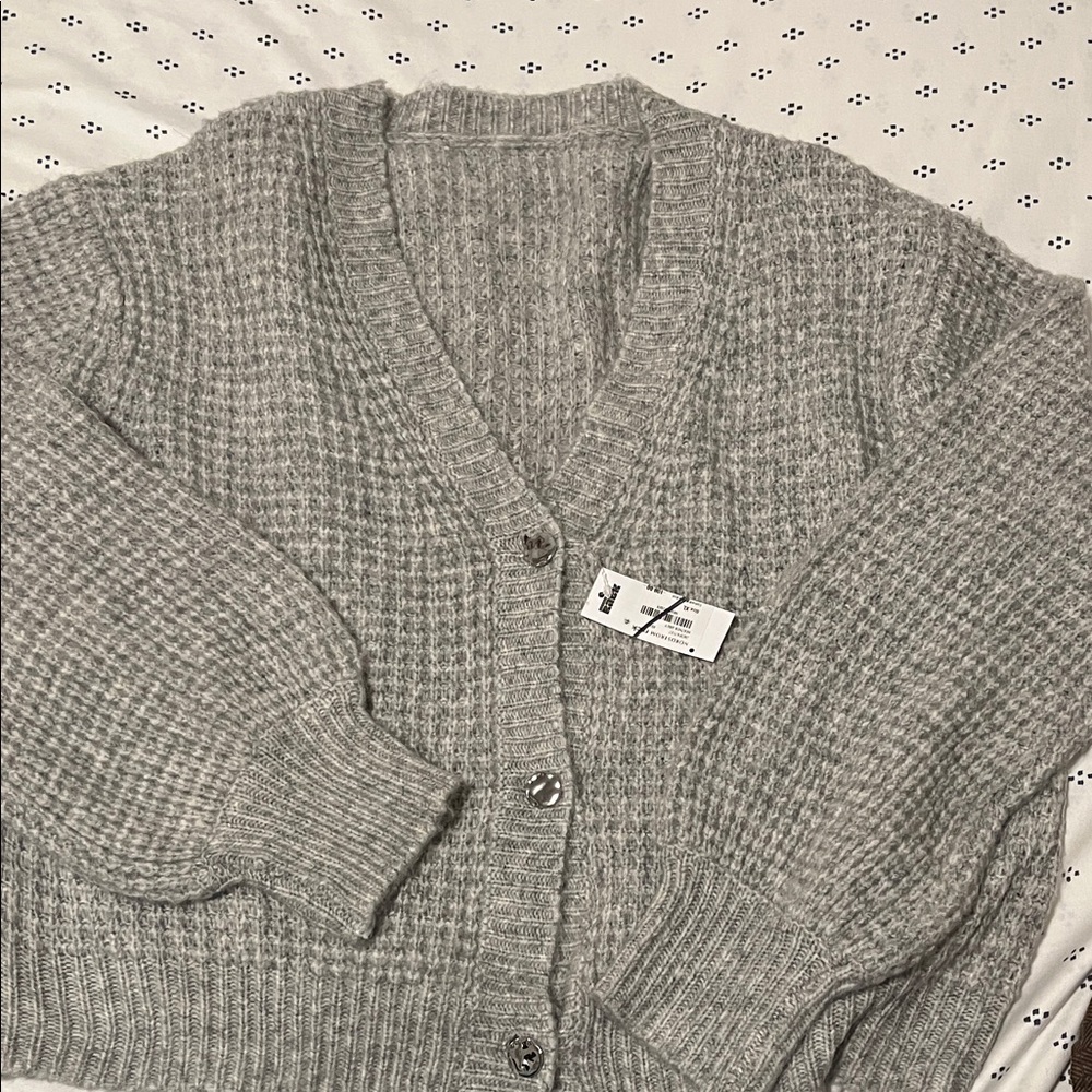 Joe’s Collection Gray Women's Cardigan - Picture 3 of 4